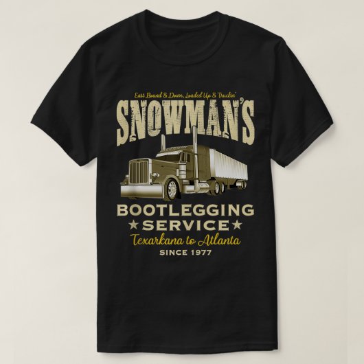 Snowmans Bootleging Service T-Shirt (Design vorne)