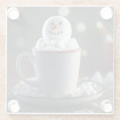 Snowman's Delight Glasuntersetzer (Rückseite)
