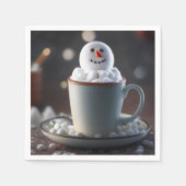 Snowman's Delight Serviette (Vorderseite)