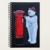 Snowman's Letter to Santa Painting by Alfred Fox Planer (Vorderseite)
