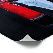 Snowman's Letter to Santa Painting by Alfred Fox Poster (Ecke)