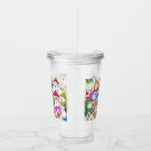 Snowmans Weihnachts Acrylic Tumbler Gift Acryltrinkbecher (Rechts)