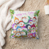 Snowmans Weihnachtsbaum Kissen Geschenke (Decke)