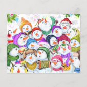 Snowmans Weihnachtsgeschenk für Flyer (Vorne)