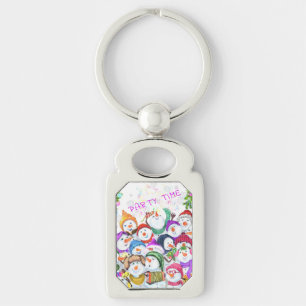 Snowmans Weihnachtsgeschenk für Schlüsselanhänger