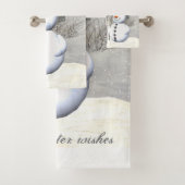 Snowmantuch-Set Badhandtuch Set (Insitu)
