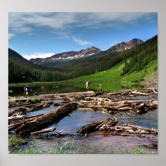 Snowmass Creek Aspen Colorado Poster (Vorne)