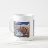 Snowmen auf Eis-Tasse Kaffeetasse (Vorderseite Links)