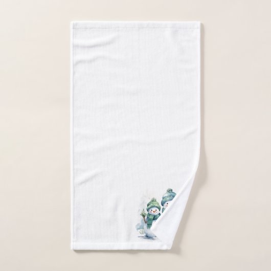 Snowmen badhandtuch set (Handtuch)