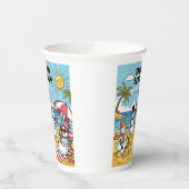 Snowmen Beach Bash Pappbecher (Links)