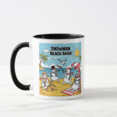 Snowmen Beach Bash Tasse (Links)