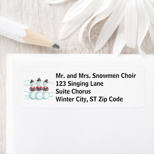 Snowmen-benutzerdefinierte Adresslisten (Insitu)