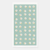 Snowmen Faces Paper Guest Towels Serviette (Vorderseite)