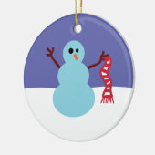 Snowmen Gone Wild Keramik Ornament (Links)