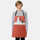 Snowmen Halloween Schürze (Getragen)