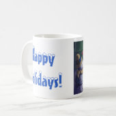 Snowmen-heraus Camping Tasse (Vorderseite Links)