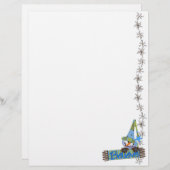 Snowmen Holiday Letterhead (Vorne/Hinten)