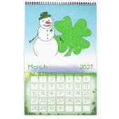 SNOWMEN JAHR "RUND KALENDER (Mär 2027)