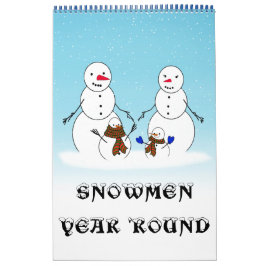 SNOWMEN JAHR "RUND KALENDER