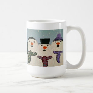 Snowmen-Kaffee-Tasse Kaffeetasse