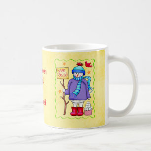 Snowmen Rule Name Personalisiert Snowman Art Kaffeetasse