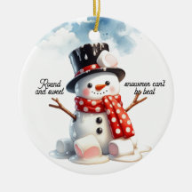 Snowmen Rund und Süß
