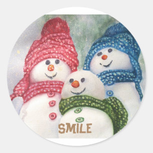 SNOWMEN Sticker