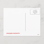 Snowmen Weihnachtschor Feiertagspostkarte (Rückseite)