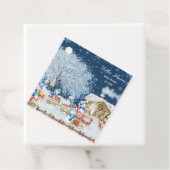 Snowmen Weihnachtsdusche Geschenkanhänger (Beispiel)