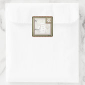 Snowmen Weihnachtsgeschenk Tag Sticker (Tasche)