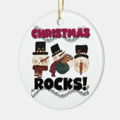 Snowmen Weihnachtsgesteine Keepake Ornament (Links)