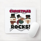 Snowmen Weihnachtsrocks Mousepad (Mit Mouse)
