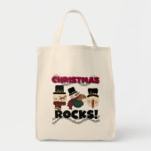 Snowmen Weihnachtsrocks Tragetasche (Vorne)