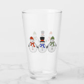 Snowmen Winter kommt Glas (Rückseite)