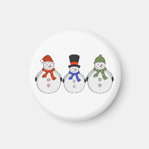 Snowmen Winter kommt Magnet