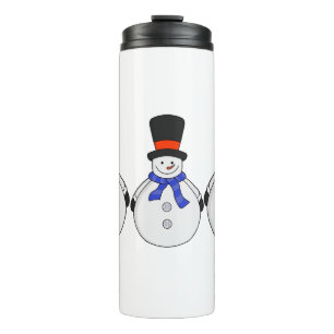 Snowmen Winter kommt Thermosbecher