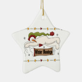Snowmen Winter Segeln Holiday Ornament (Rechts)