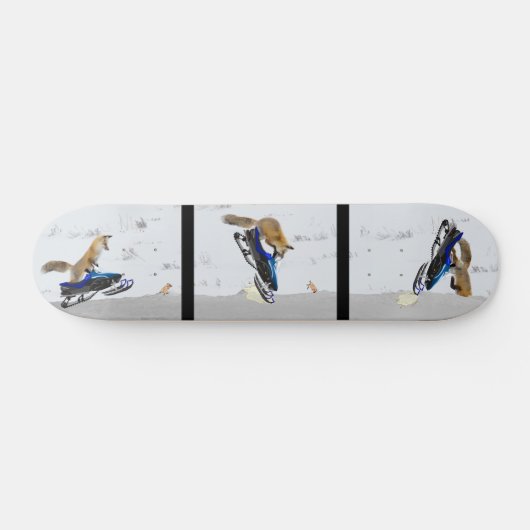 Snowmo Fox Skateboard (Horizontal)