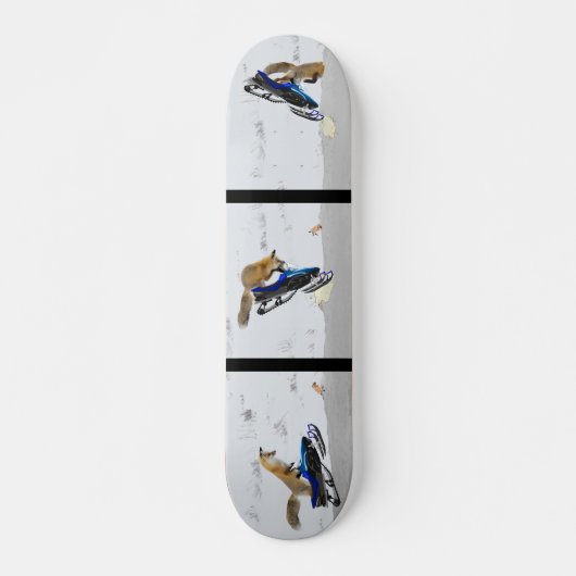 Snowmo Fox Skateboard (Vorne)