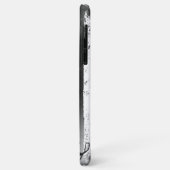 SNOWMOBILE AMERIKANISCHE FLAGGE SCHWARZ Case-Mate iPhone HÜLLE (Hinten/Links)