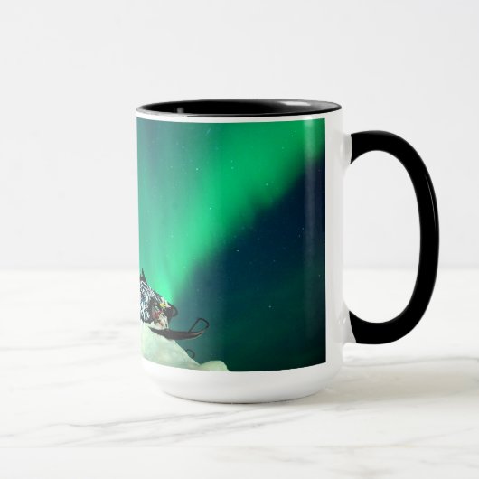 Snowmobile-Aurora Tasse (Rechts)