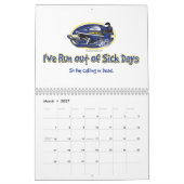 Snowmobile Calander Kalender (Mär 2027)