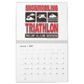 Snowmobile Calander Kalender (Jan 2027)