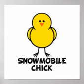 Snowmobile Chick Poster (Vorne)