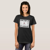 Snowmobile - Don't Follow Me Funny Saying Motor T-Shirt (Vorne ganz)