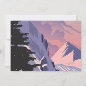 Snowmobile Einladung (Rückseite)