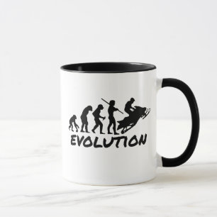 Snowmobile-Evolution Tasse