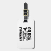 Snowmobile fantastischer gepäckanhänger (Vorderseite vertikal)