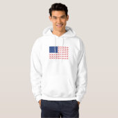 Snowmobile-Flagge Hoodie (Vorne ganz)
