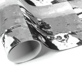 Snowmobile-Freiheit Geschenkpapier (Rolleneckpunkt)